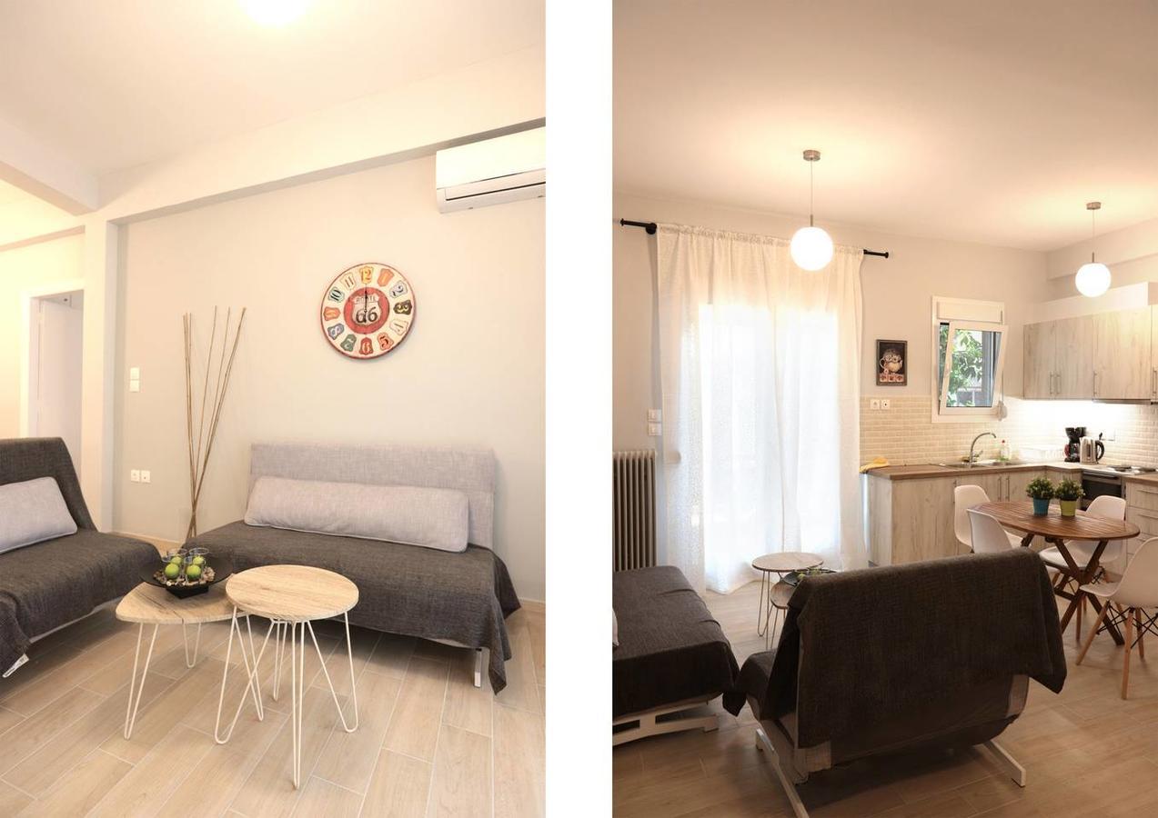 Pale Coloured Apt In Athens Historic Centre Exterior foto